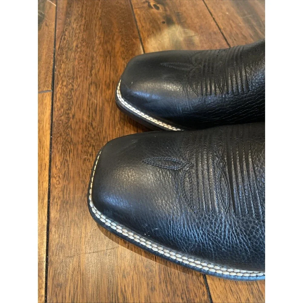 Ariat VentTech Cowboy Boots Black 9.5 EE Wide